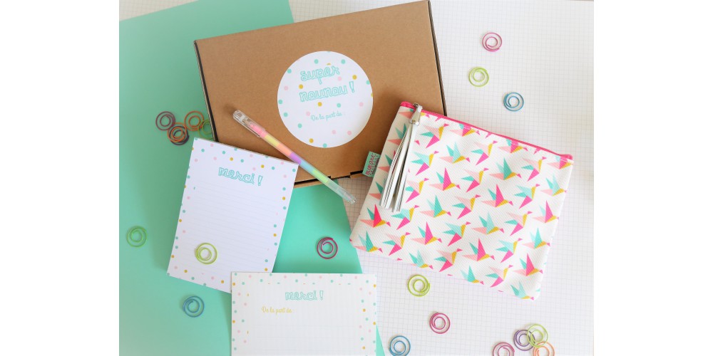 Box Merci nounou, le coffret cadeau parfait !