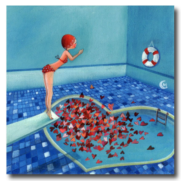 La piscine par Marie Cardouat