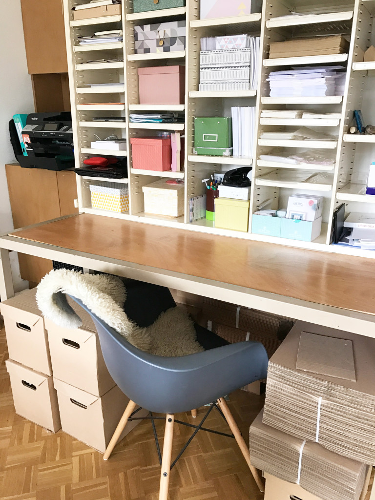 BUreau et organisation vue sur Saperlipapier