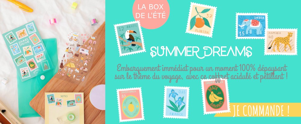 Box Summer dreams saperlipapier