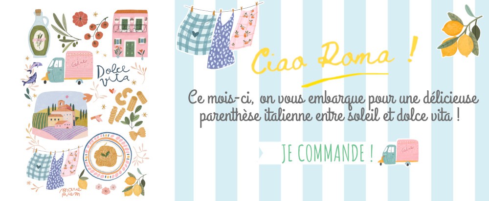 Box dolce vita ciao roma Marie Riem 