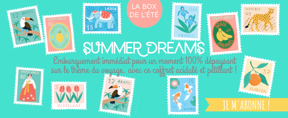 Box Summer dreams saperlipapier